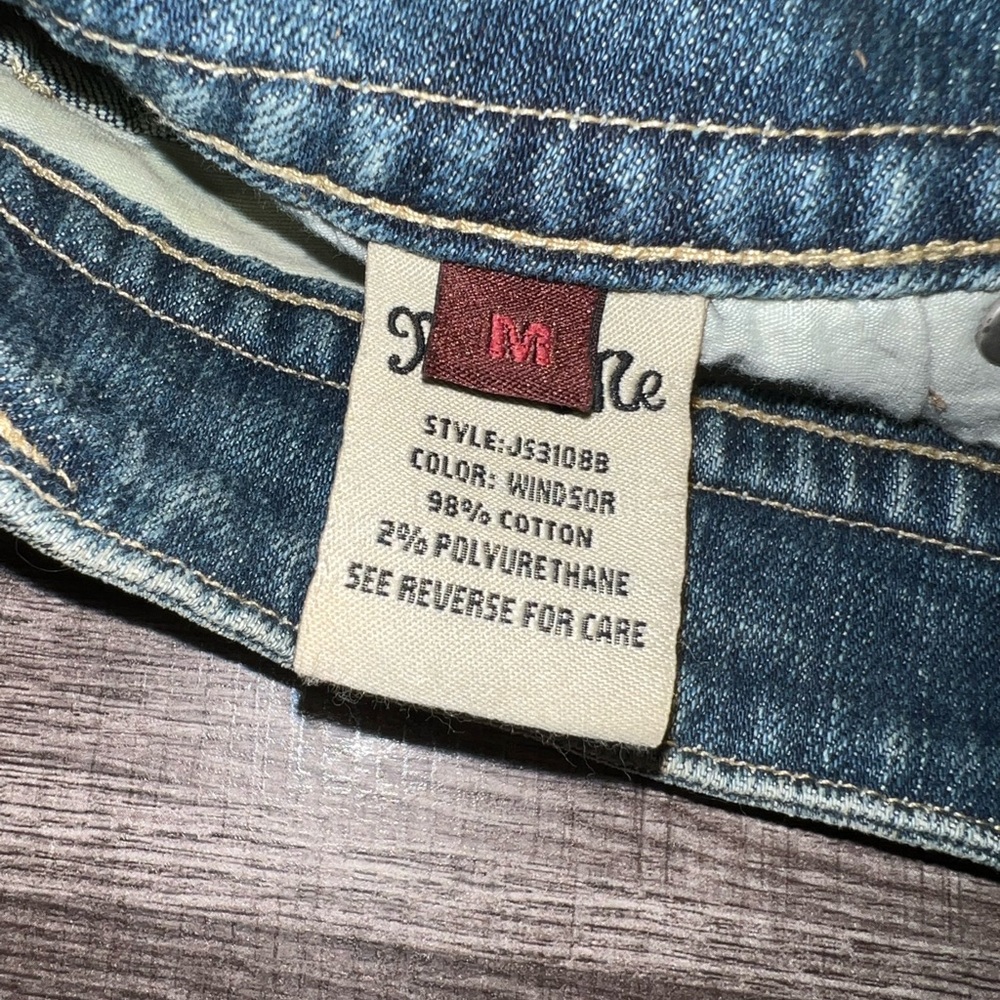 Miss Me Mini Denim Skirt Size Medium - Picture 4 of 6